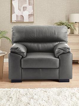 Very Home Ambrose Italian Leather Armchair