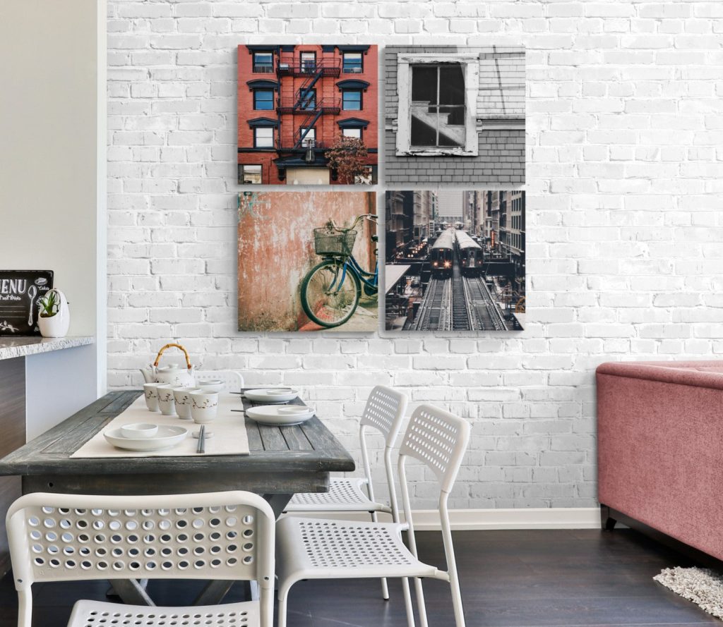 City Quadro Glass Wall Art