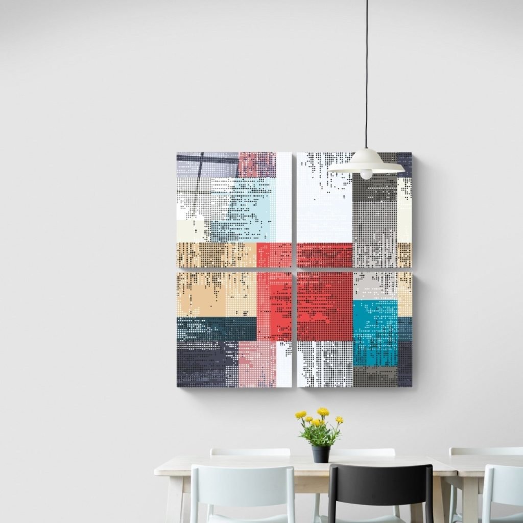 Dots Quadro Glass Wall Art
