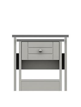 One Call Alderley Ready Assembled Nest Of Tables - Grey