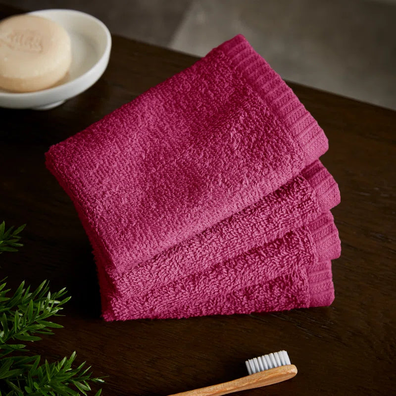 Catherine Lansfield Quick Dry Cotton 4 Pack Face Cloths