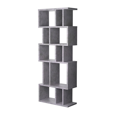 Brompton Alcove Shelving - Concrete