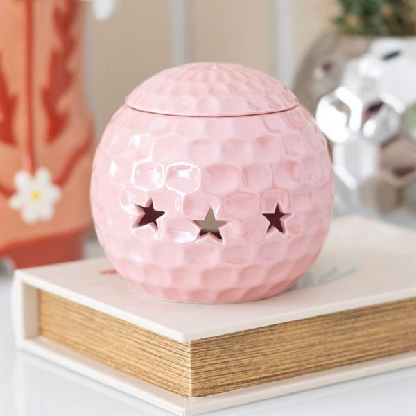 Pink Disco Ball Oil Burner | Bed Sava