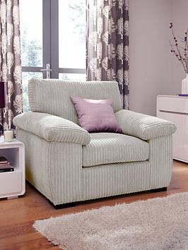 Very Home Amalfi Fabric Armchair - Silver - Fsc&Reg; Certified