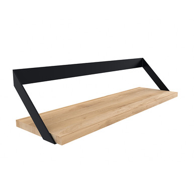 Oak Shelf Ribbon black