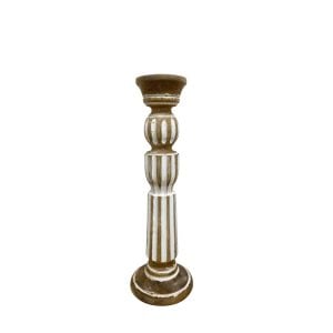 Wooden Candle Stick 45cm | Bed Sava