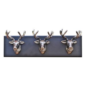 Wall Hanging Triple Stag Head Ornament | Bed Sava