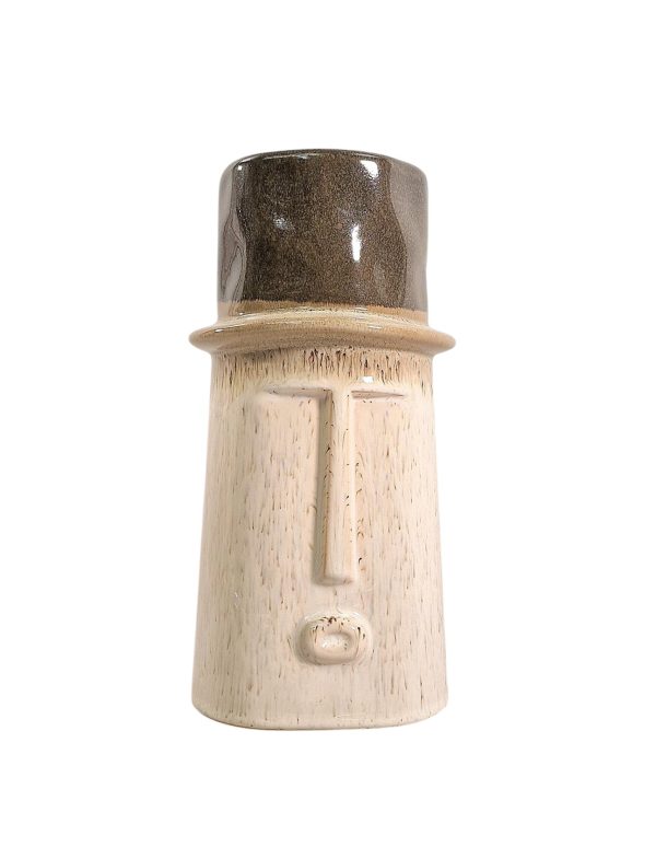 Ceramic Face Vase 325cm | Bed Sava