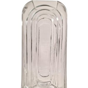 Clear Glass Arch Vase | Bed Sava