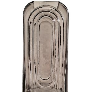 Smoked Glass Arch Vase | Bed Sava