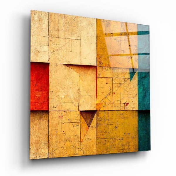 Ancient Wall Glass Wall Art || Designers Collection | Bed Sava