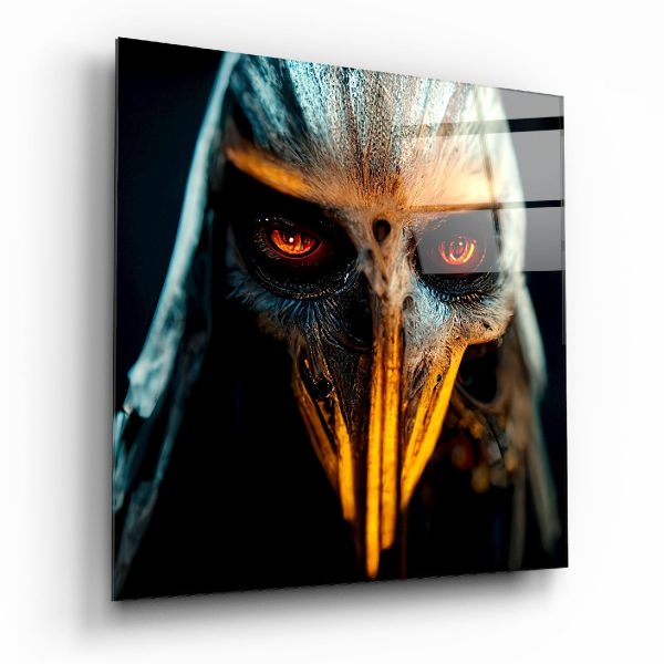 The Beak Glass Wall Art || Designer Collection | Bed Sava