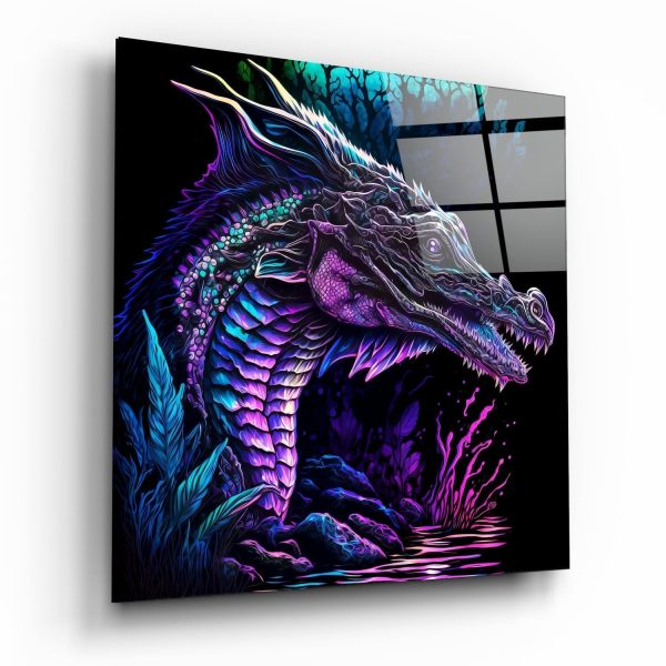Dragon Glass Wall Art || Designers Collection | Bed Sava