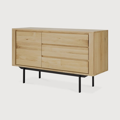 Ethnicraft Shadow Oak & Black Sideboard