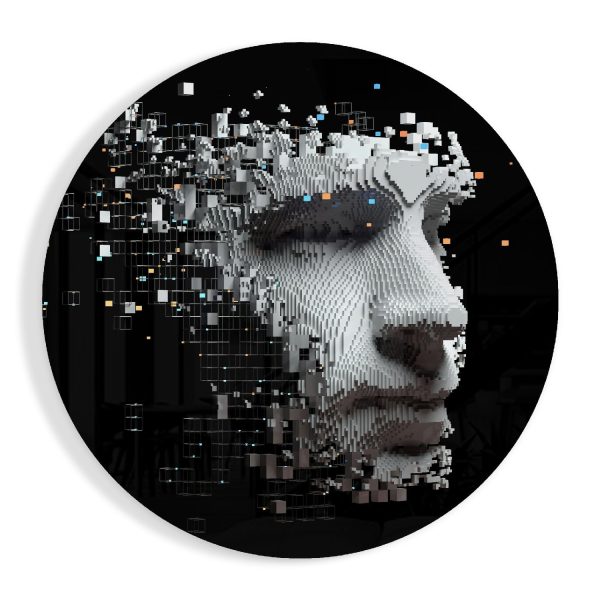 Being Human Glass Wall Art | Bed Sava