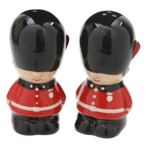 Ceramic Salt  Pepper Set  London Guardsman | Bed Sava