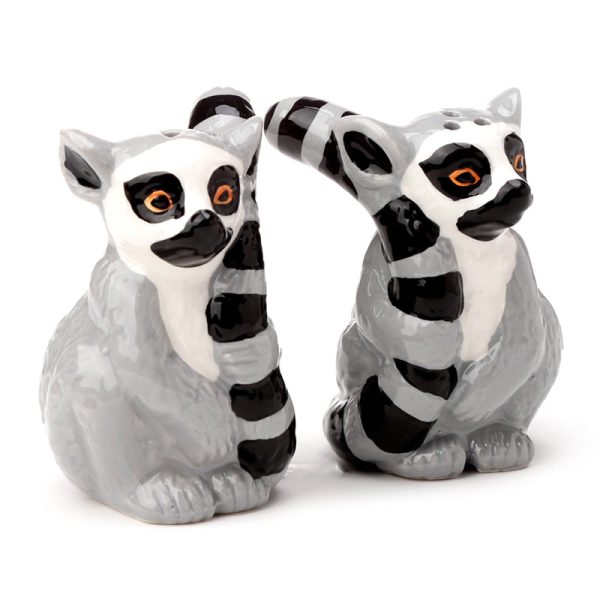 Ceramic Salt  Pepper Set  Lemur | Bed Sava