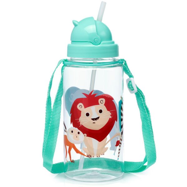 Childrens Shatterproof Water Bottle 450ml  Zooniverse | Bed Sava