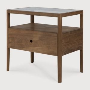 Ethnicraft Reclaimed Teak Spindle Bedside | Bed Sava