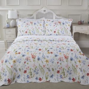 Spring Meadow  Spring  Quilted Patchwork Bedspread Set | Bed Sava