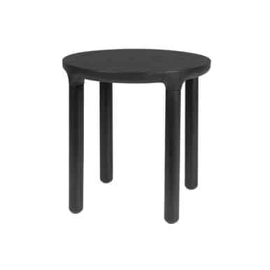 Black Wooden Side Table - Storm