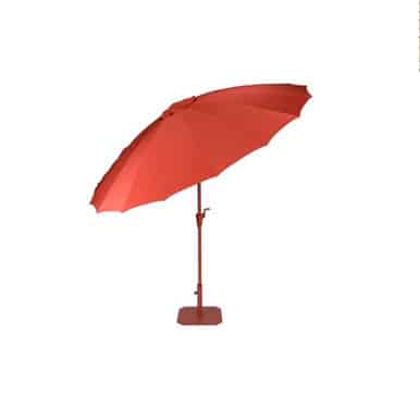 Terracotta Brown Sunbrella Sunshine Parasol Set