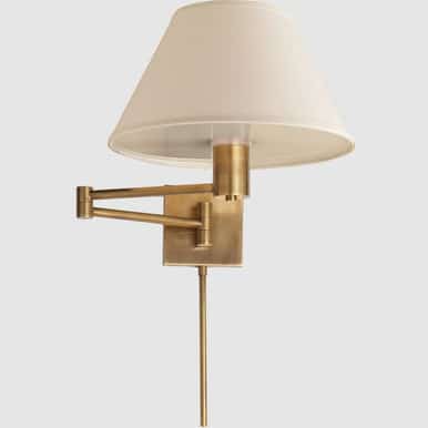 Visual Comfort Classic Swing Arm Wall Lamp