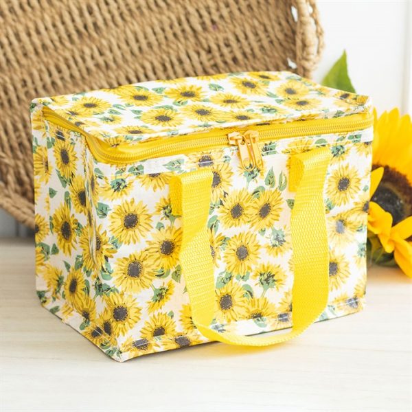 Sunflower Print Lunch Bag | Bed Sava