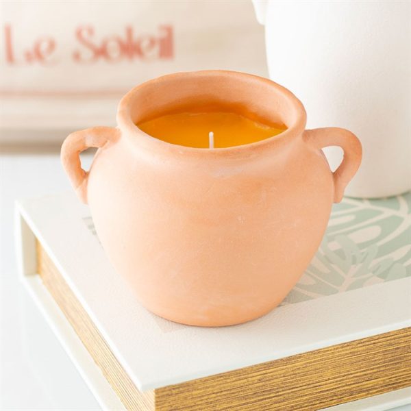 Terracotta Urn Candle | Bed Sava