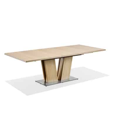 Skovby Extending Oak Dining Table 37 white oiled oak