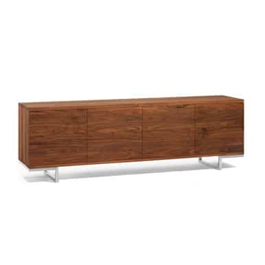 Solid Walnut Sideboard Santos width 240 depth 55 height 77 cm