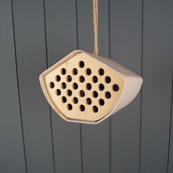 Earthy Sustainable Bee House 16cm | Bed Sava