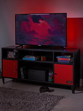 X Rocker Mesh-Tek Tv Media Cabinet - Fits Up To 55 Inch Tv
