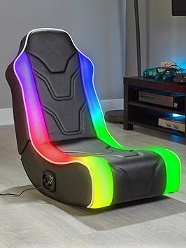 X Rocker Chimera Led Rgb 2.0 Stereo Audio Gaming Chair With Vibrant Led Light