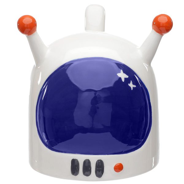 Novelty Upside Down Ceramic Mug  Space Cadet Astronaut | Bed Sava