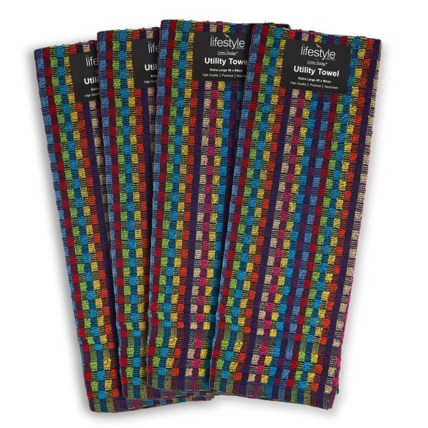Extra Large Utility Towel 4 Pack | Bed Sava