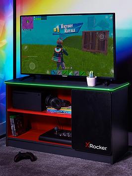 X Rocker Carbon-Tek Tv Media Unit With Neo Fibre Led Lights