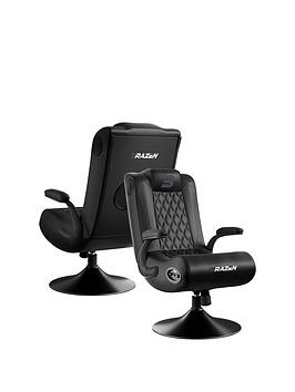 Brazen Emperor Xx 2.1 Elite Esports Dab Surround Sound Gaming Chair - Pedestal