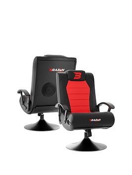 Brazen Stag 2.1 Bluetooth Surround Sound Gaming Chair - Red