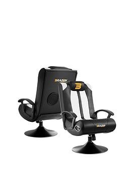 Brazen Stag 2.1 Bluetooth Surround Sound Gaming Chair - White