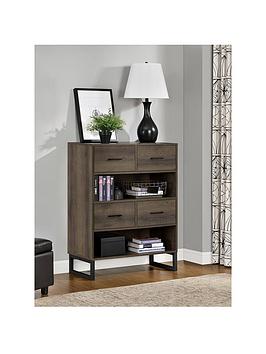 Dorel Home Candon Short Bookcase - Walnut