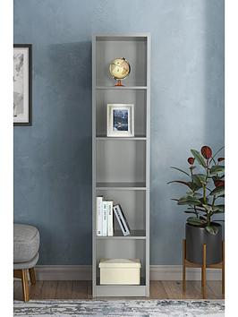 Very Home Metro Tall Bookcase - Grey - Fsc&Reg; Certified