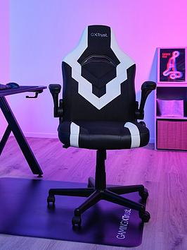 Trust Gxt 703 Riye Adjustable Pc Gaming Chair - White