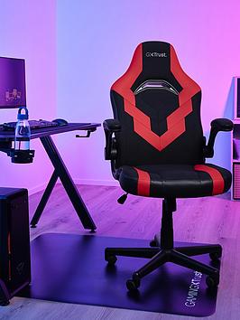 Trust Gxt703 Riye Adjustable Gaming Chair - Red