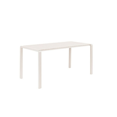 Clay White Aluminium Outdoor Dining Table - Vondel Large by Zuiver