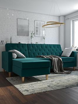 Dorel Home Cl Liberty Corner Sectional Futon
