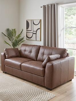 Very Home Arden Italian Leather 2 Seater Sofa