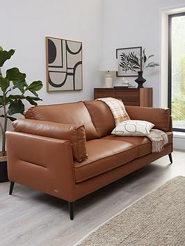 Very Home New Sasha 2 Seater Leather/Faux Leather Sofa