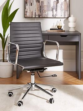 Very Home Monterey Pu Office Chair - Black