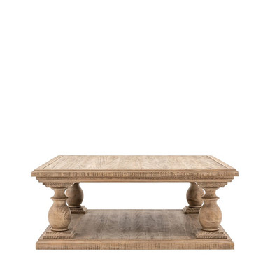 Gallery Direct Vancouver Natural Oak Square Coffee Table 1000x1000x400